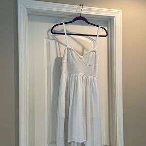 BCBG white dress size small
